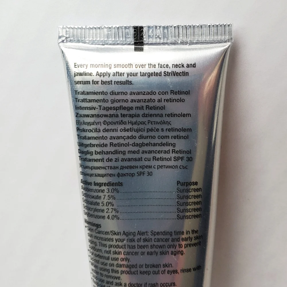 StriVectin advanced retinol